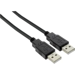 Q-Link USB kabel 2.0 USB-A male/male 2 meter grijs