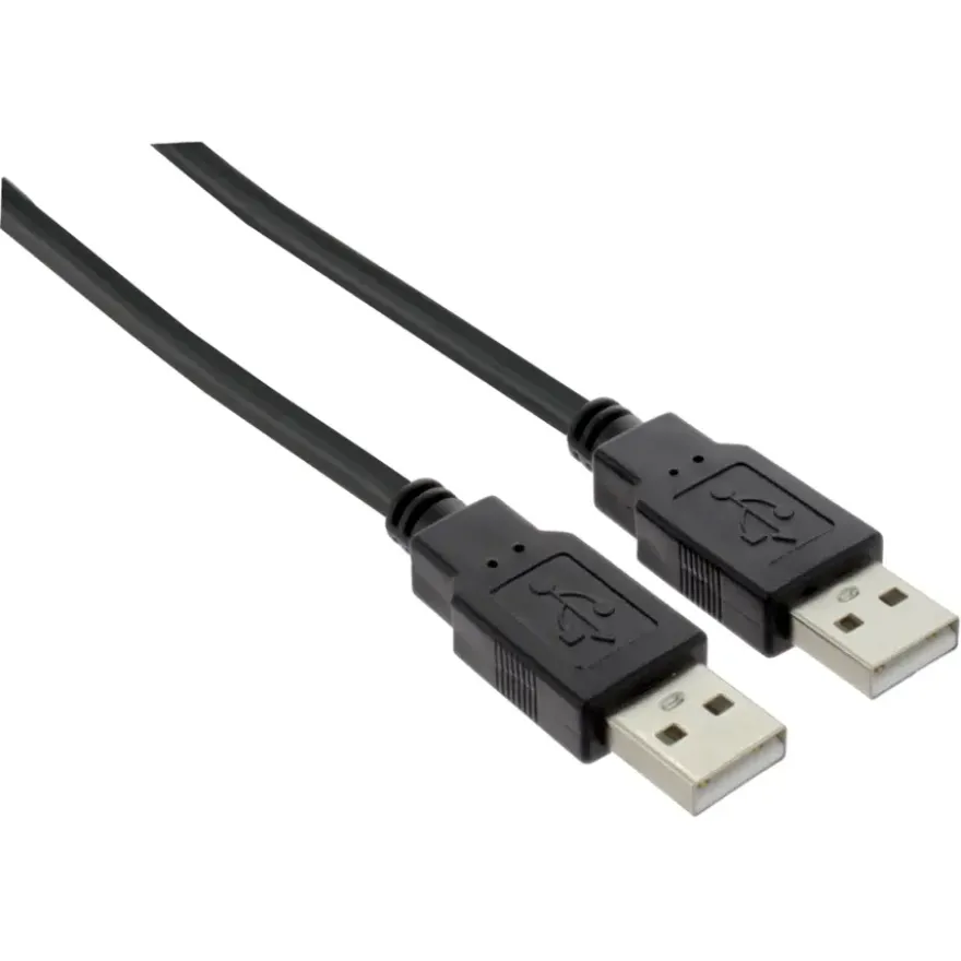 Q-Link USB kabel 2.0 USB-A male/male 2 meter grijs