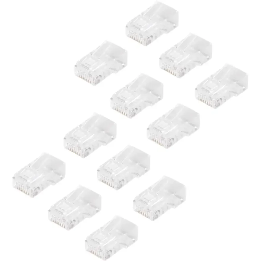Q-Link UTP connector 8P RJ45 CAT 6 12 stuks