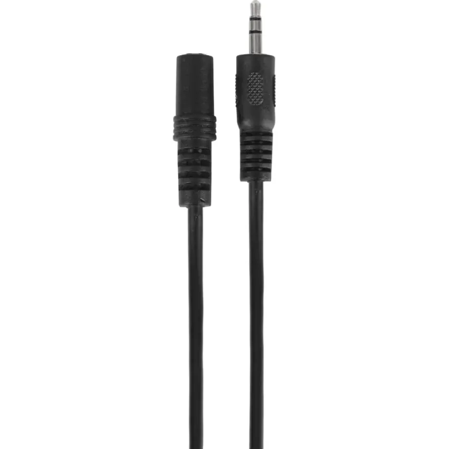 Q-Link verlengkabel stereo 3.5 mm male/female 2.5 meter