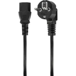 Q-Link voedingskabel schuko C13 2 meter