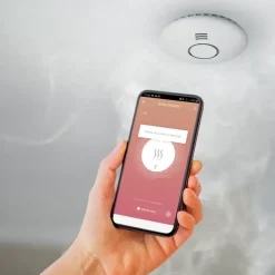 Qnect Rookmelder Smart Home Inclusief Batterij