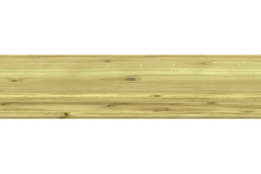 Rabatdeel vuren hout geschaafd 1,7 x 13,5 x 240 cm