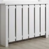 Radiatorpaneel Preston wit 153x100 cm