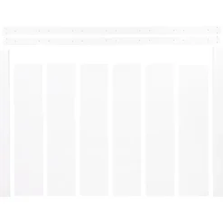 Radiatorpaneel Preston wit 153x100 cm