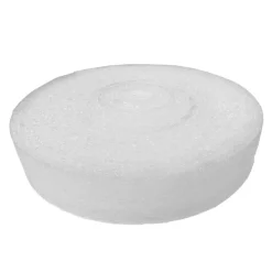 Randstrook met folie 10x0,8cm 25 meter