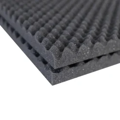 Redux geluidsabsorberende plaat zwart 100 x 50 cm 30 mm 2 stuks