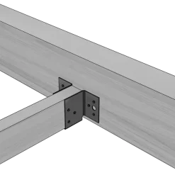 Regeldrager 32 mm verzinkt