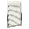 Renson ventilatierooster opbouw aluminium zilver 200x250 mm