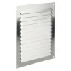 Renson ventilatierooster opbouw aluminium zilver 200x200 mm