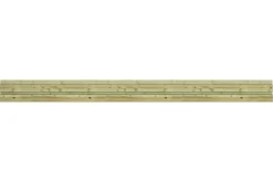 Rhombusprofiel vuren hout geschaafd 180 x 2,8 x 14,5 cm