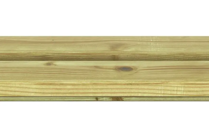 Rhombusprofiel vuren hout geschaafd 180 x 2,8 x 14,5 cm