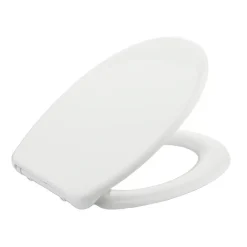 Riga toiletbril thermoplast wit met softclose en quick release