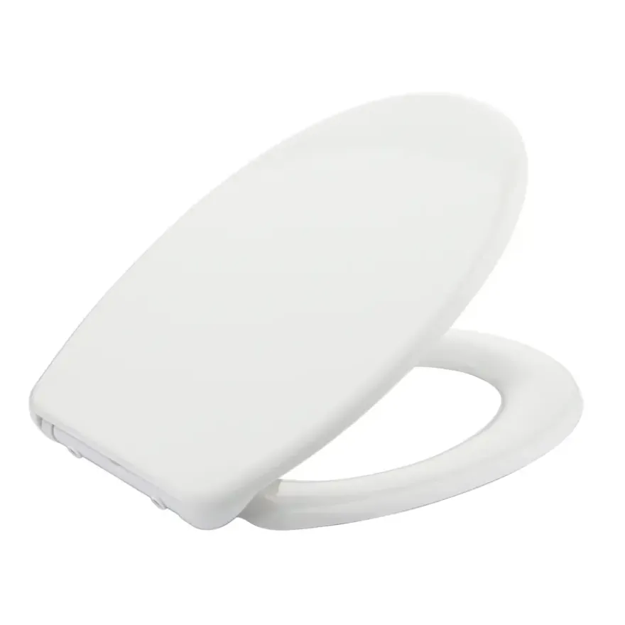 Riga toiletbril thermoplast wit met softclose en quick release