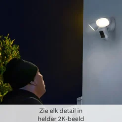 Ring Floodlight Camera Wired Pro Zwart 2K