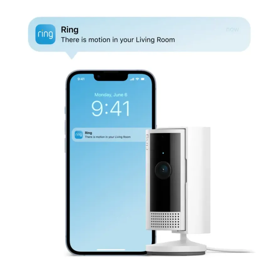 Ring Indoor Camera 2e generatie Zwart