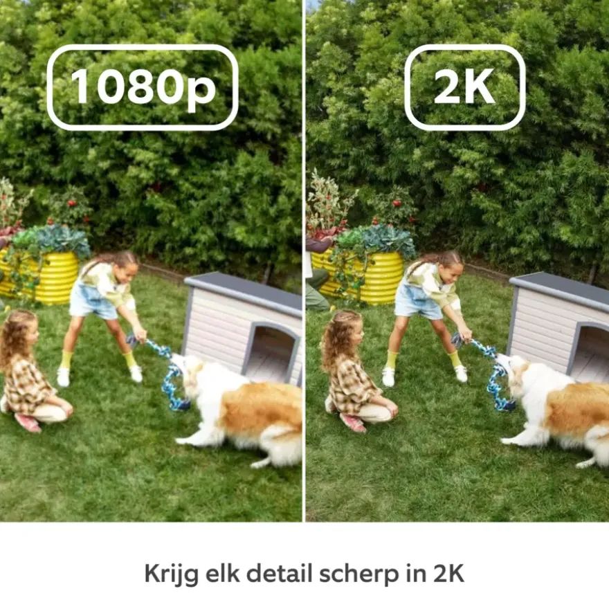 Ring Outdoor Camera Plus Plug-in Wit 2K