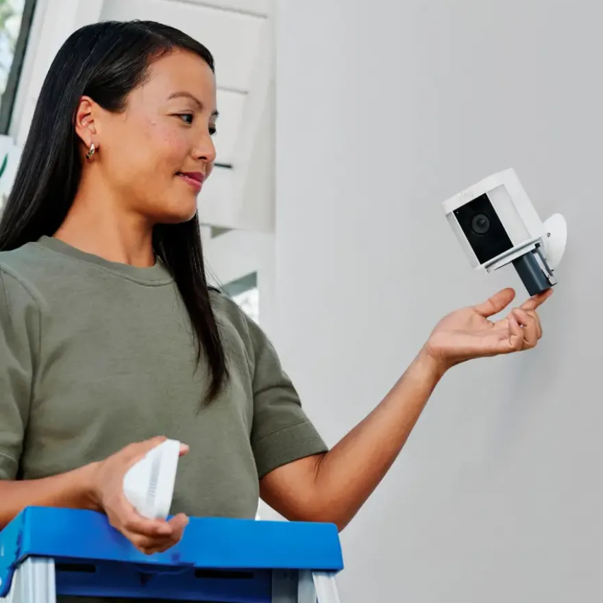 Ring Spotlight Camera Plus Battery Wit