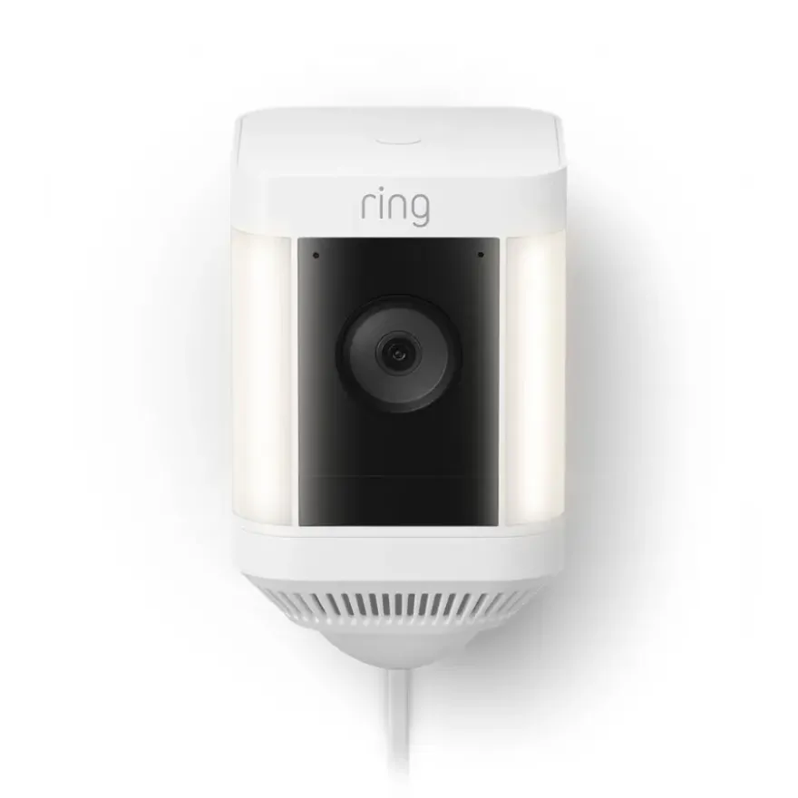 Ring Spotlight Camera Plus Plug-in Wit