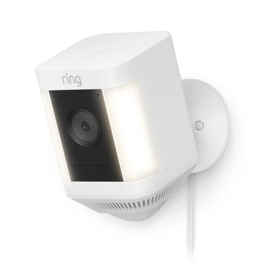 Ring Spotlight Camera Plus Plug-in Wit