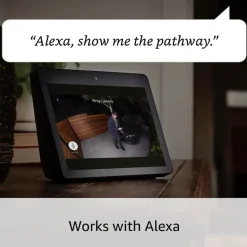 Ring Spotlight Camera Plus Plug-in Zwart