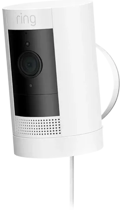 Ring Stick Up Camera Plug-in Wit