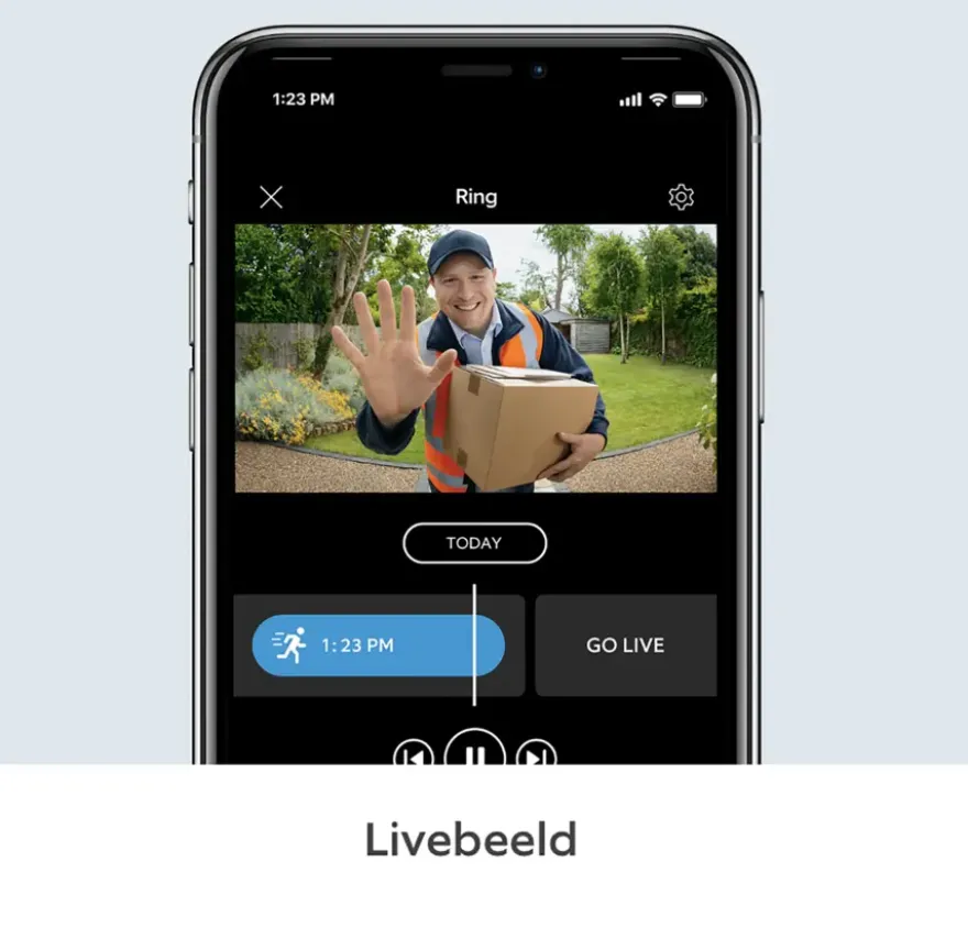 Ring Video Deurbel Plus met Chime Bundel