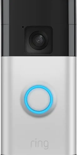 Ring Video Deurbel Satijn Nikkel
