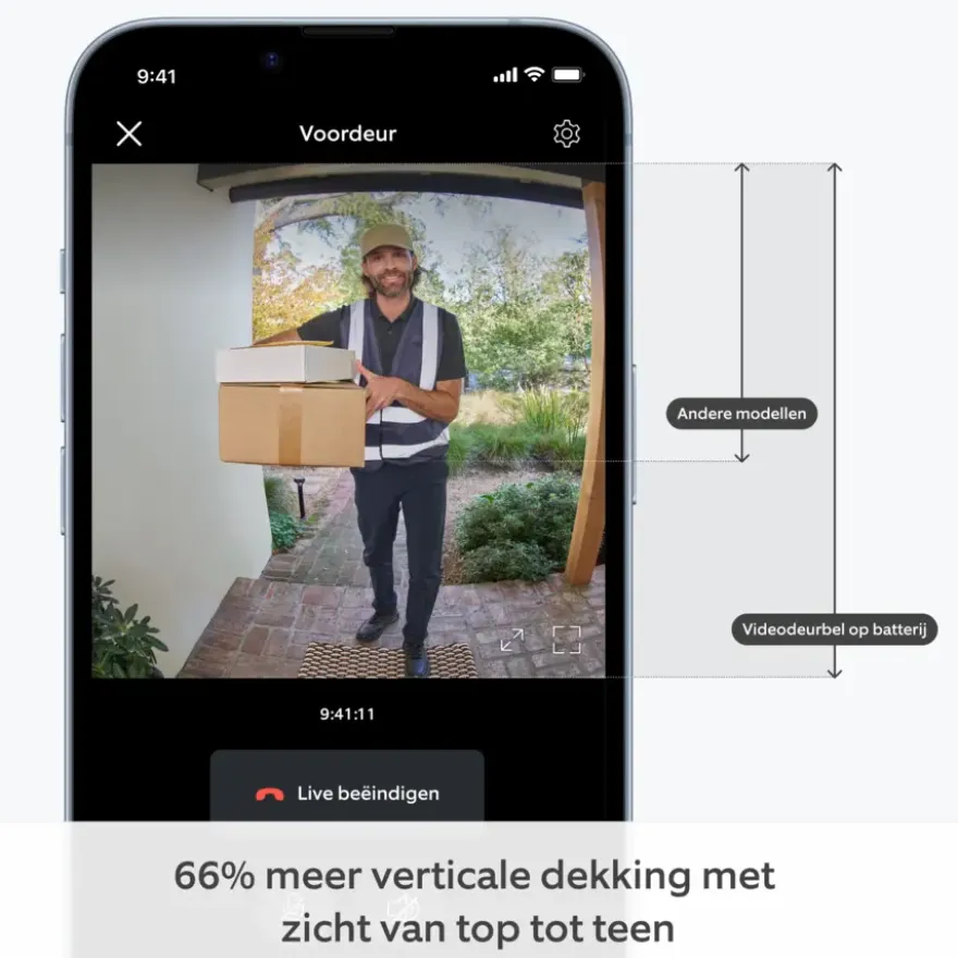 Ring Video Deurbel Satijn Nikkel