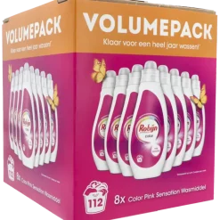 Robijn vloeibaar wasmiddel color pink sensation 8x700 ml