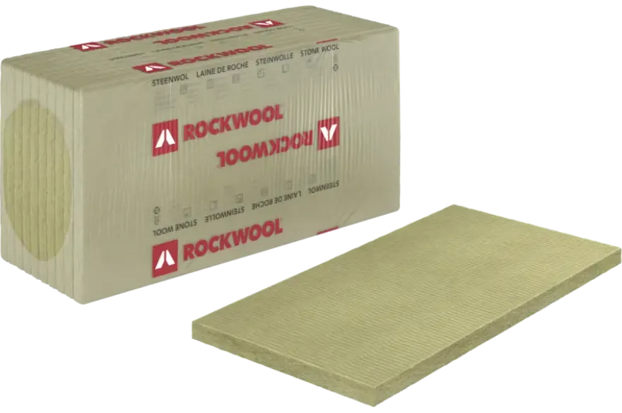 Rockwool Rocksono Base steenwol wandplaat 100 x 60 cm 4,5 cm 7,2 m² (Rd 1.2) 12 stuks