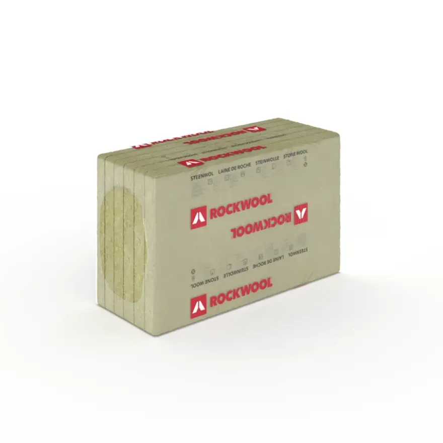 Rockwool steenwolplaat Plus 100x60 cm, dikte 7 cm (Rd 1.9) 3,6 m²