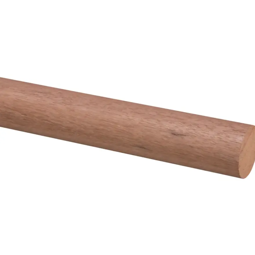 Ronde stok 45mm 270cm hardhout