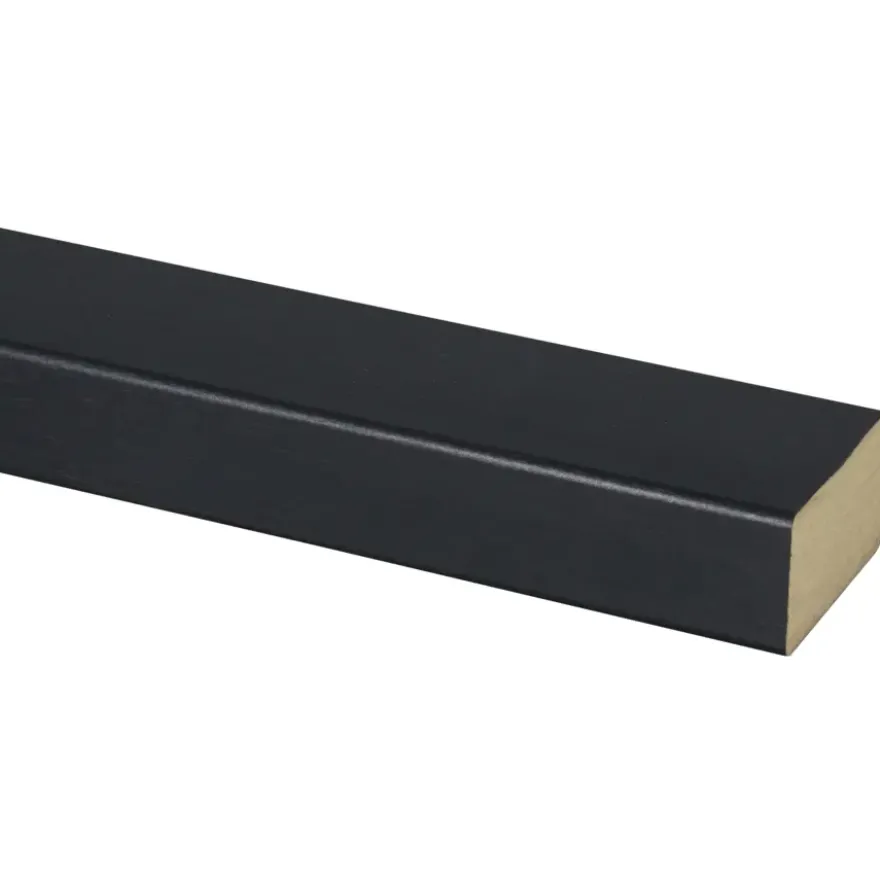 Roomdivider spijlen MDF lava eiken 4 stuks