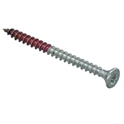 Rotadrill schroef universeel platkop T15 verzinkt 3.5x16 mm 125 stuks