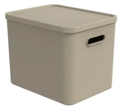 Rotho opbergbox Albula cappuchino beige 27 L