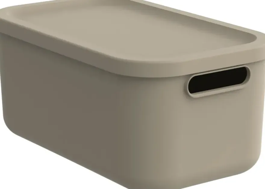 Rotho opbergbox Albula cappuchino beige 12 L