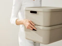 Rotho opbergbox Albula cappuchino beige 20 L