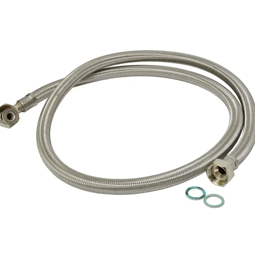 Sanivesk Aanvoerslang 150cm RVS Wasmachine