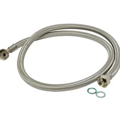 Sanivesk Aanvoerslang 150cm RVS Wasmachine