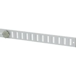 Sanivesk afsluitbaar schuifrooster aluminium geanodiseerd 37x4 cm