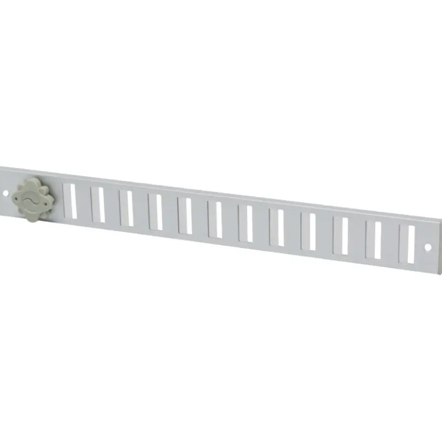 Sanivesk afsluitbaar schuifrooster aluminium geanodiseerd 37x4 cm