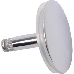 Sanivesk Afvoerplug Bad + Knop Zwart