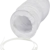 Sanivesk buis flexibel PVC wit Ø 125 mm 1,5 meter