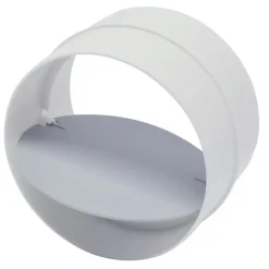 Sanivesk buisverbinder met terugslagklep wit Ø100 mm