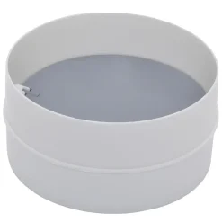 Sanivesk buisverbinder met terugslagklep wit Ø100 mm