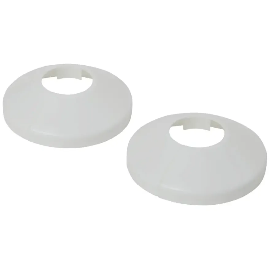 Sanivesk CV Buisrozet 20mm Wit 2 stuks