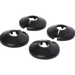 Sanivesk CV Buisrozet 15mm Zwart 4 stuks