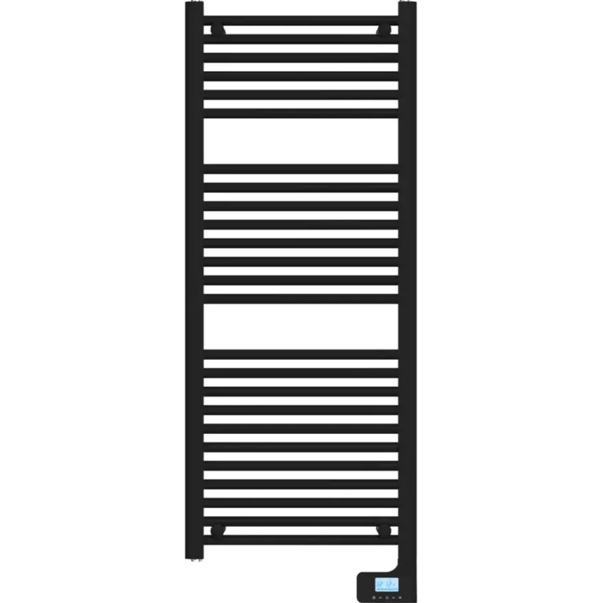 Sanivesk design radiator Lima elektrisch zwart 120 x 50 cm