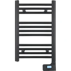 Sanivesk design radiator Lima elektrisch zwart 60 x 40 cm